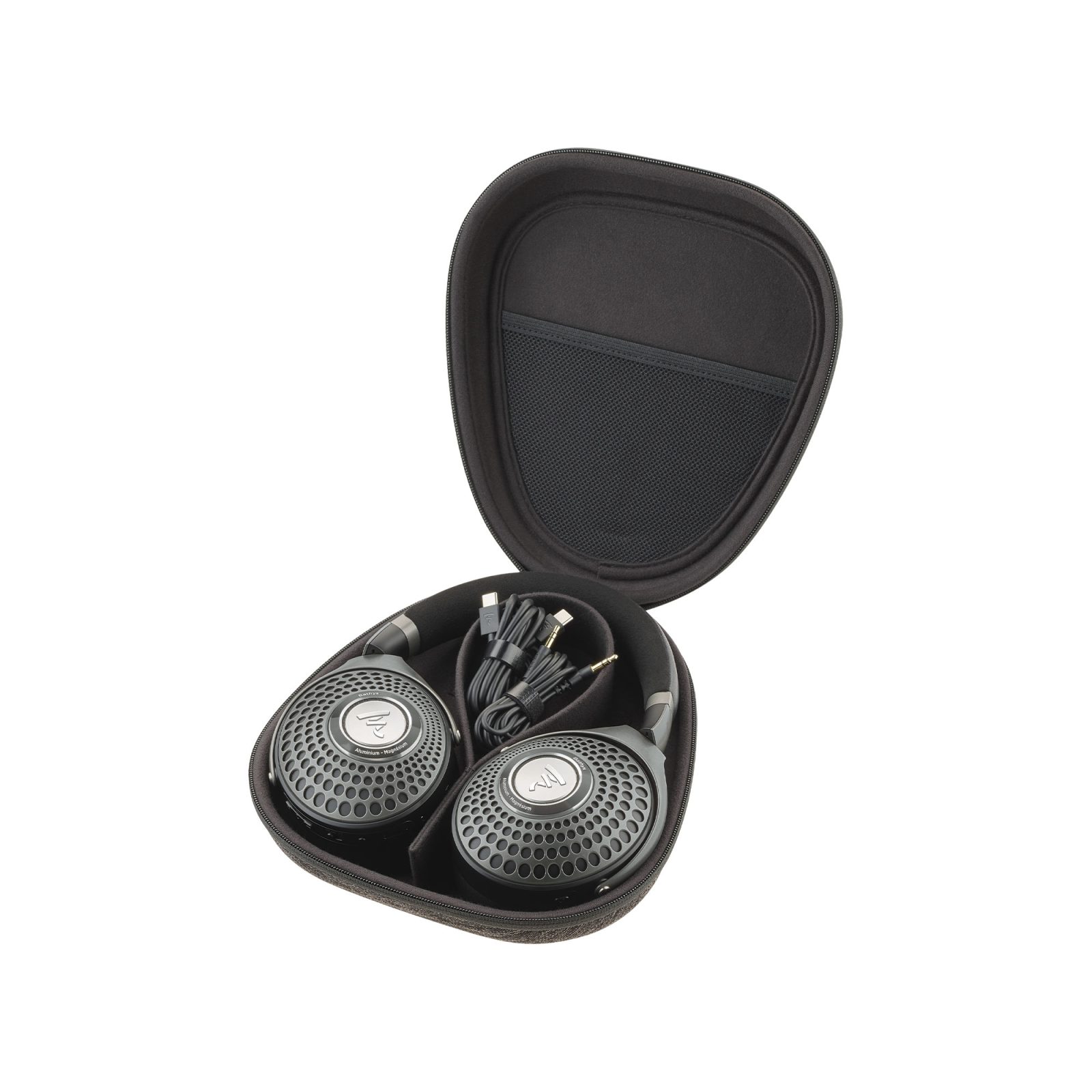 Focal BATHYS wireless ANC headphones BlackSilver case