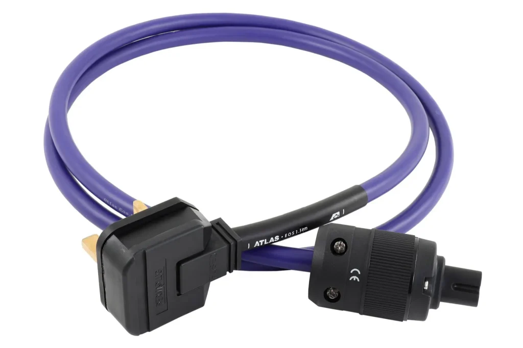 Atlas Eos 1.5em Uk C7 Coil Power Cable