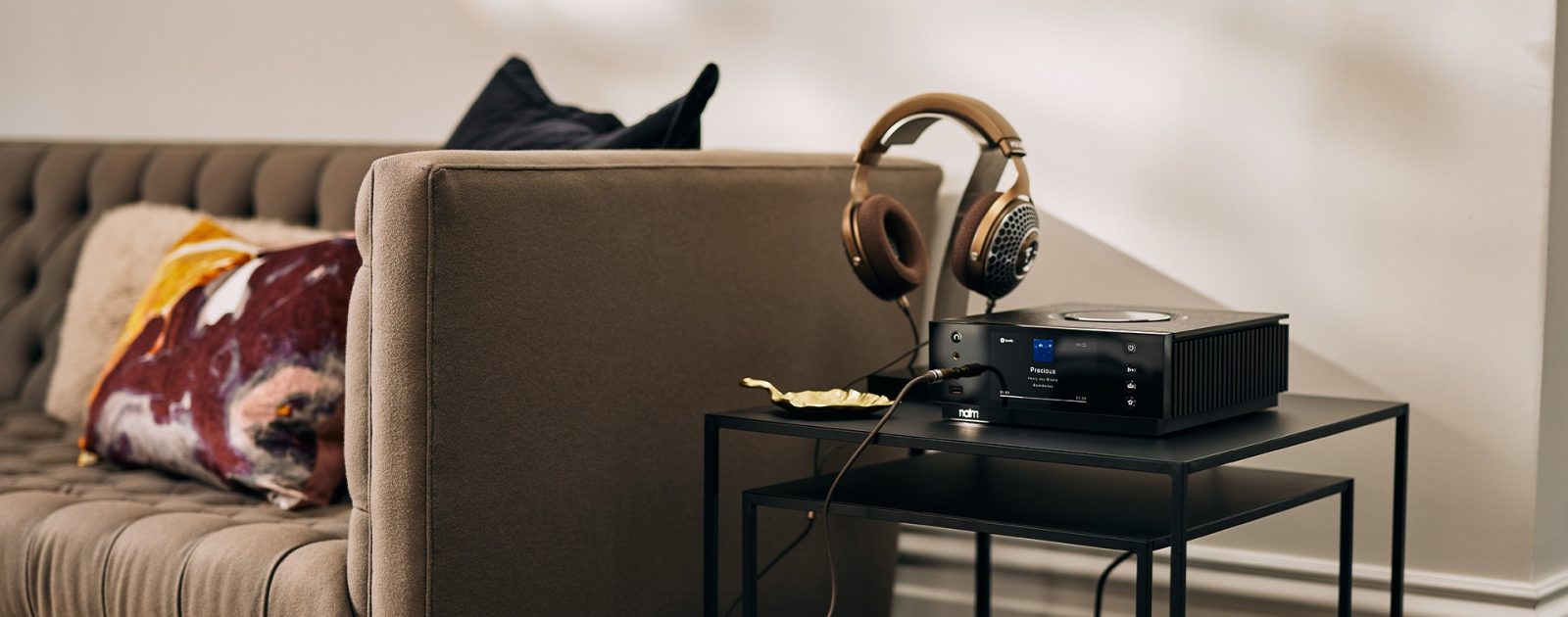 Naim Unity Atom Headphone Amp With Focal