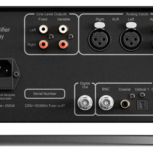 Hegel H400 Integrated Streaming Amplifier Back