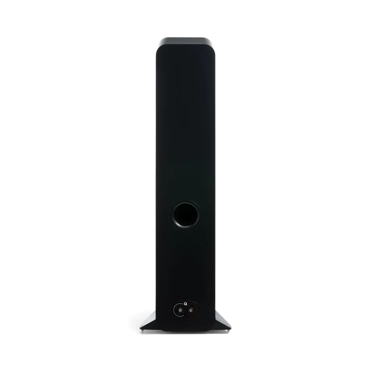 Q Acoustics 3050c Floorstanding Speakers Back View Satin Black