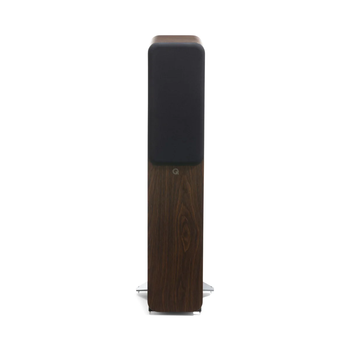 Q Acoustics 3050c Floorstanding Speakers With Front Grille Claro Walnut