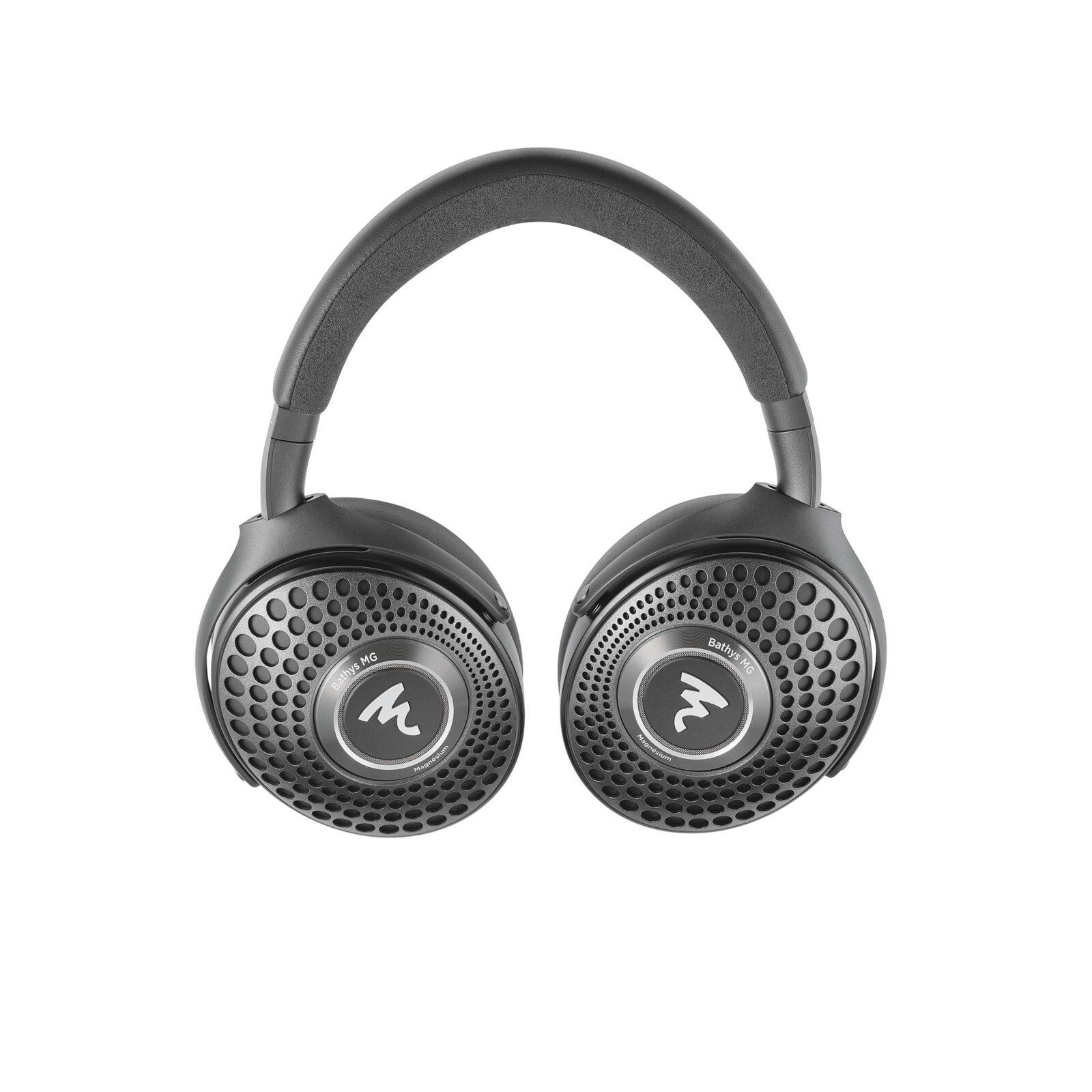 Focal Bathys Mg Anc Heaphone Graphen Grey Front Earpeace Turned