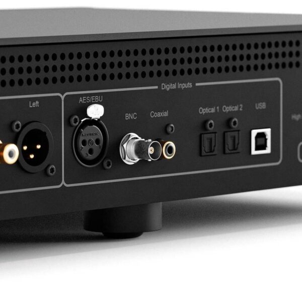 Hegel D50 Dac Back Closeup