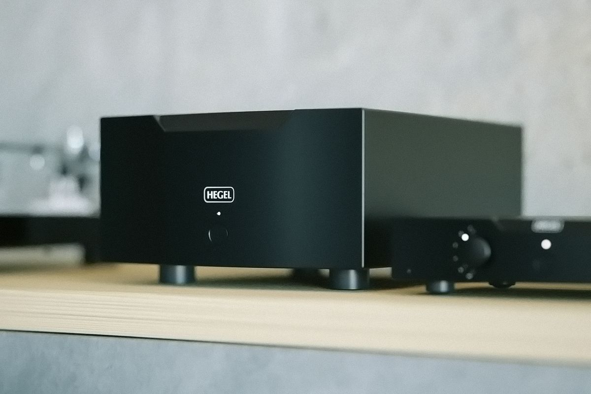 Hegel P30a Power Amplifier On Table