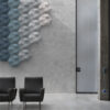 Mogu Wave Blue To White Waiting Room