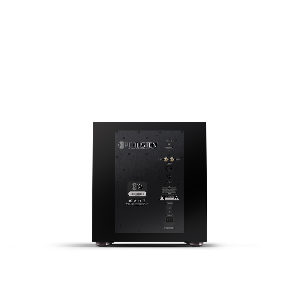 Perlisten Subwoofer R12s Back Transp