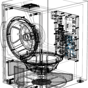 Perlisten Subwoofer R212s Tech Line Diagram