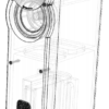 Perlisten Tower Speaker A3t Line Drawing Transp