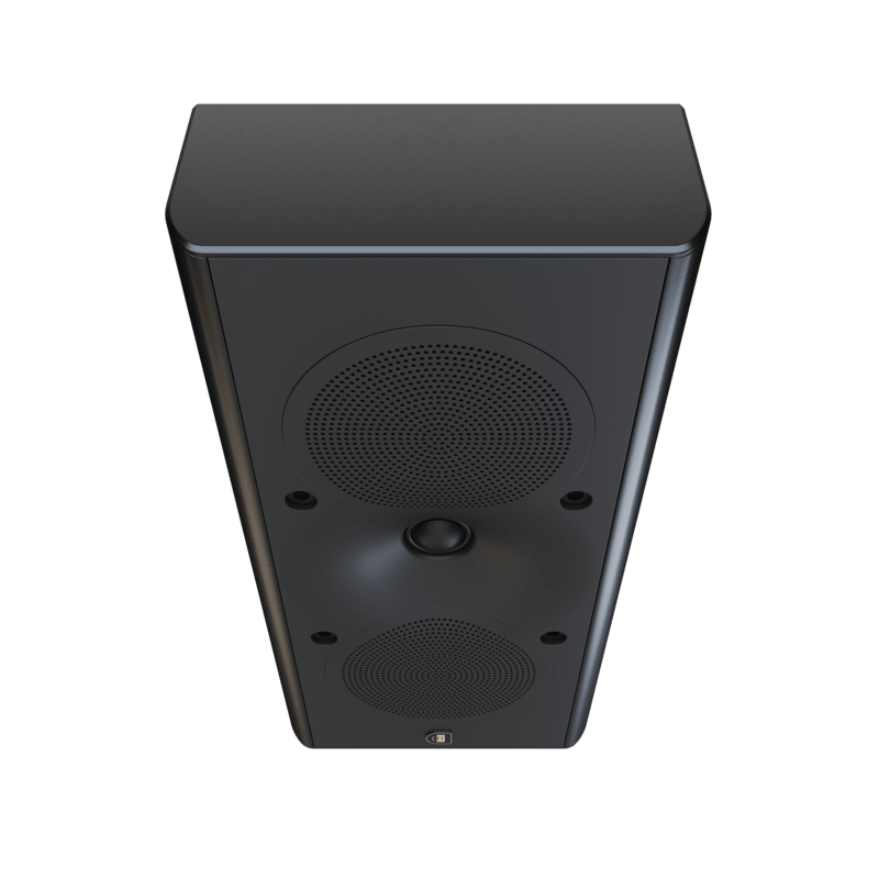 Perlisten X3w On Wall Speaker Blk D Top Downtransp