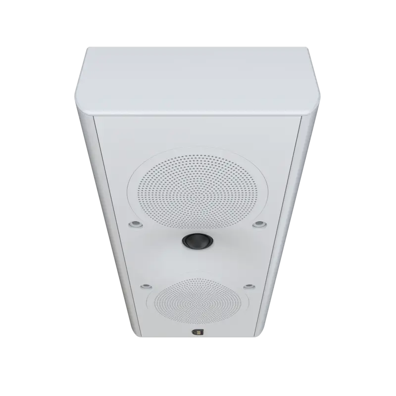 Perlisten X3w On Wall Speaker White D Top Down
