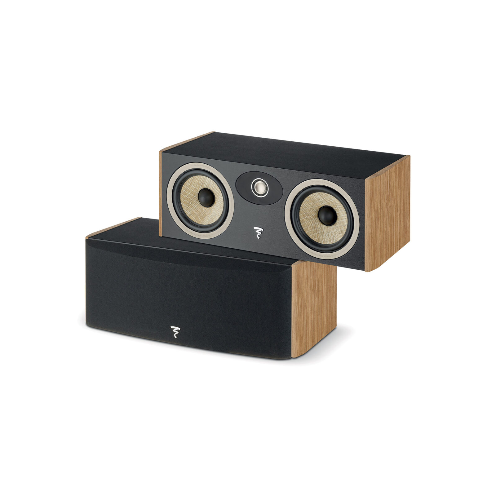 Focal Aria Evo X Centre Walnut With Grill No Grill