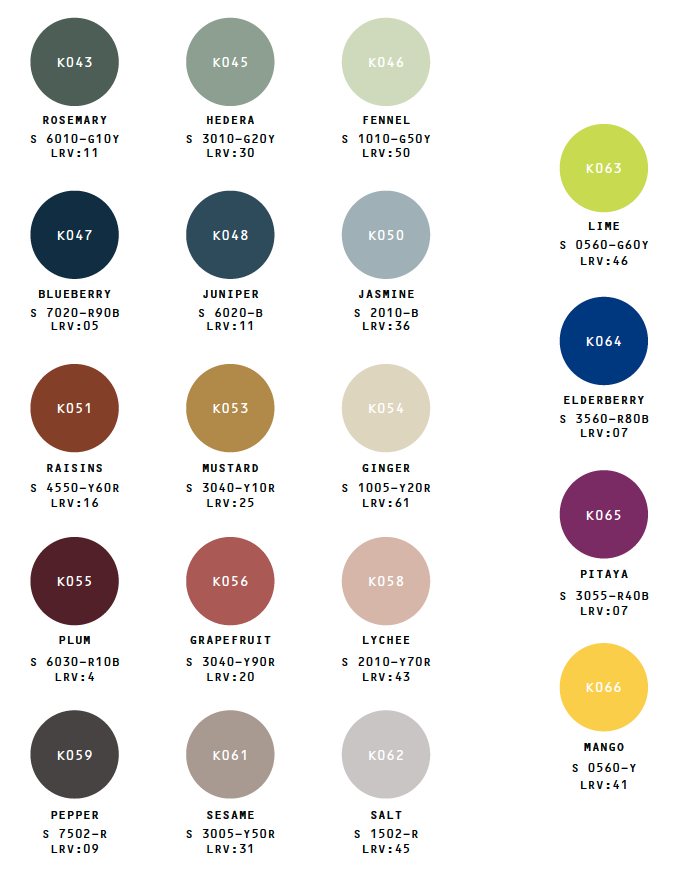 Mogu A Colour Range
