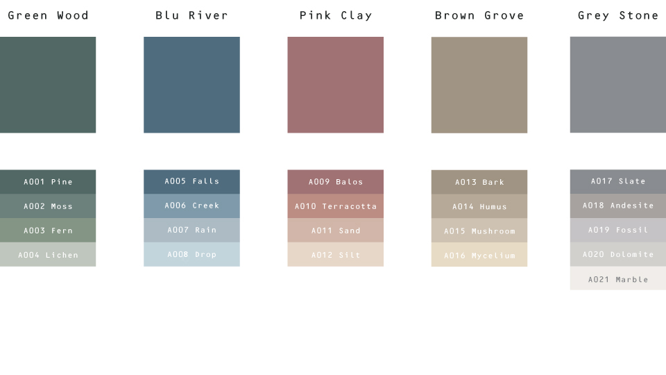 Mogu Acoustic Colour Range