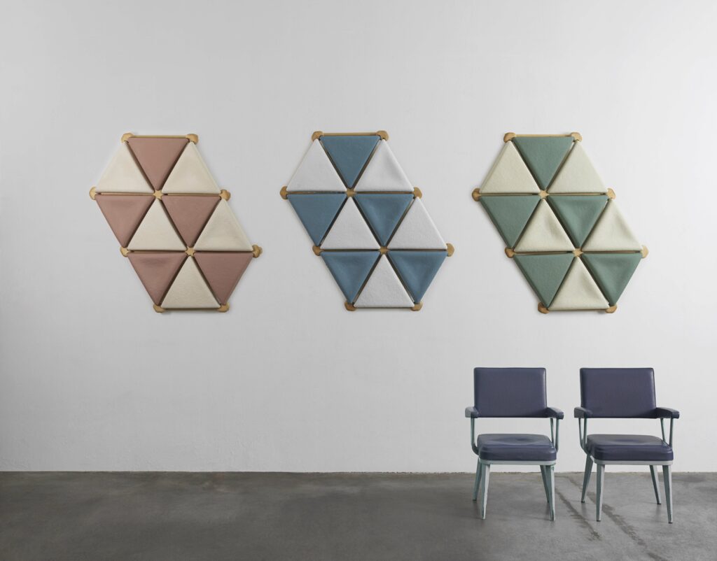 Mogu Acoustic Foresta Pattern Pink Green Brown