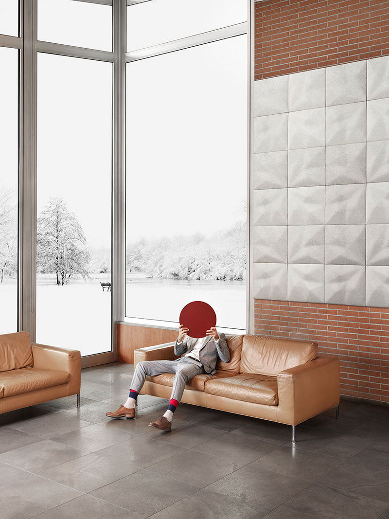 Mogu Acoustic Kite Reception Wall