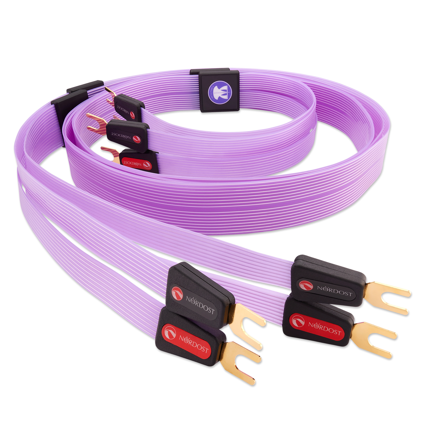 Nordost Purple Flare 3 Loudspeaker Cables Spade